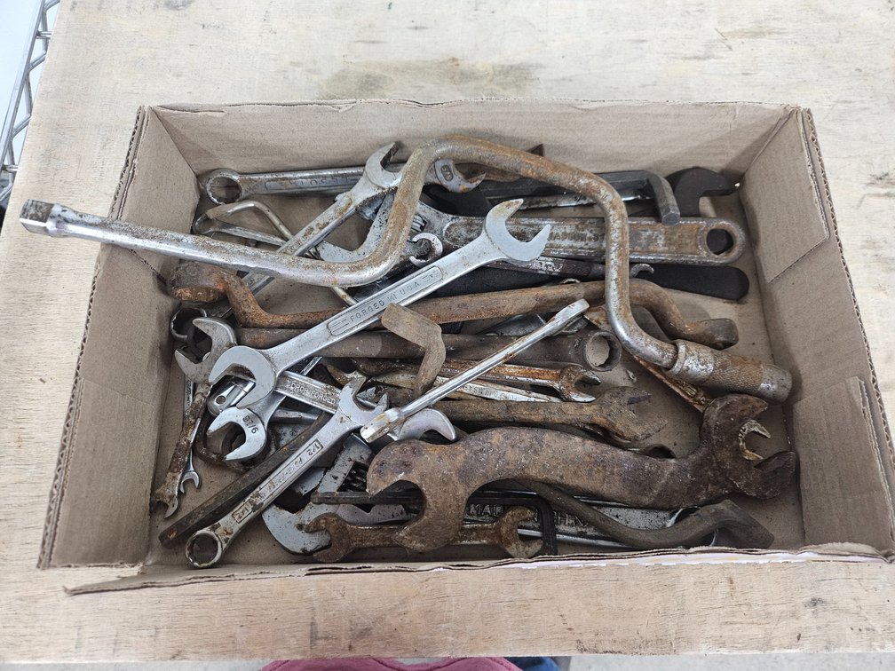 Assorted Wrenches And Misc Tools