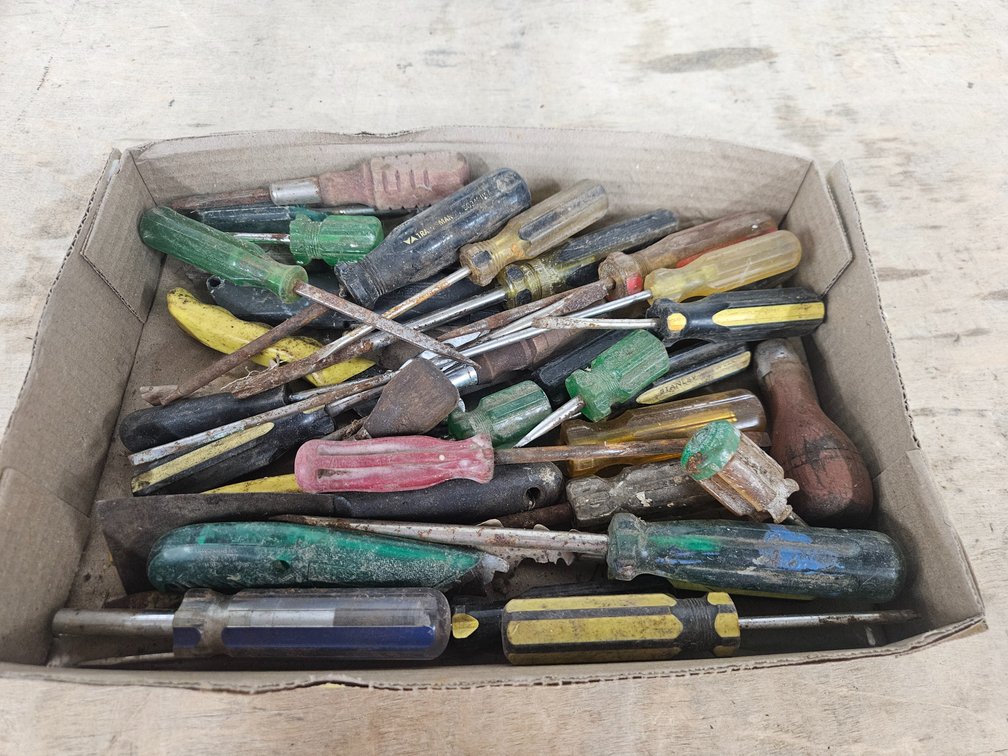 Assortment Of Screw Drivers