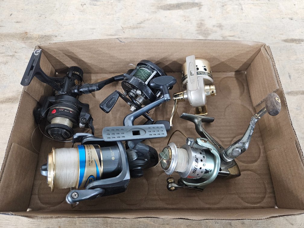 Assorted Fishing Reels
