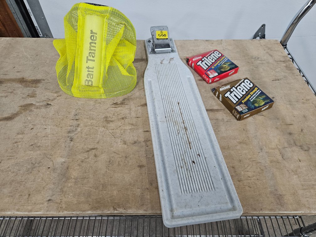 Fish Cleaner , Bait Bucket & Fishing Line