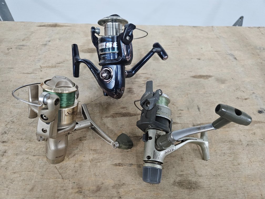 3 Fishing Reels
