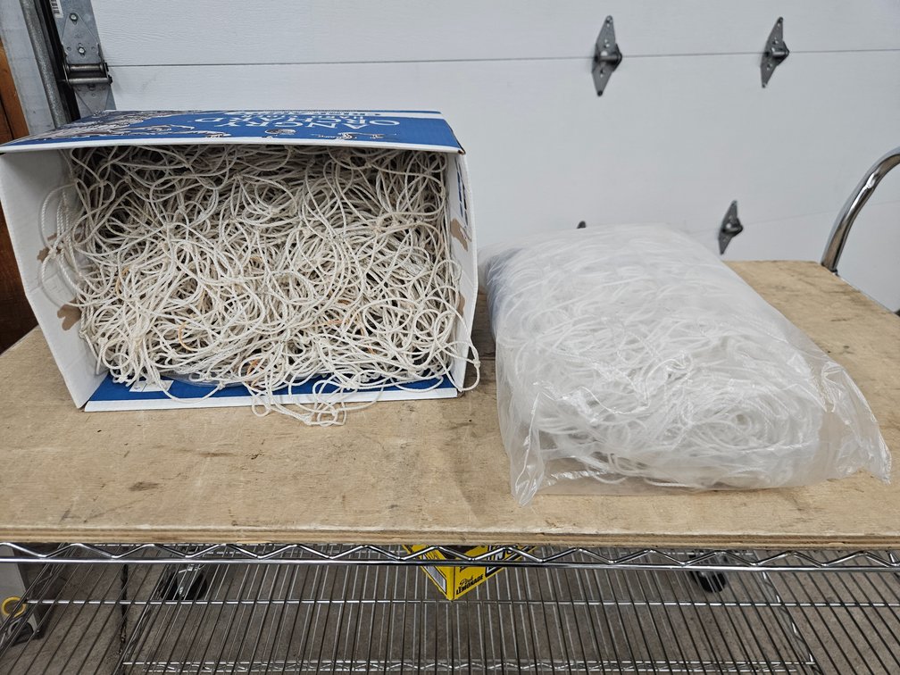 1 Large New Fishing Net & 1 Large Used  Fishing Net