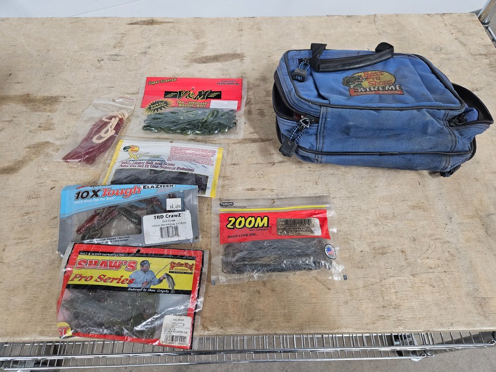 Scent Bait Bag With Assorted Baits