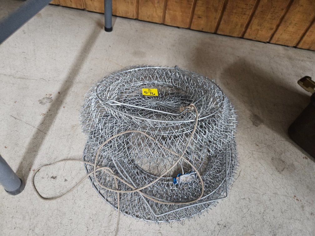 2 Wire Live Fish Baskets