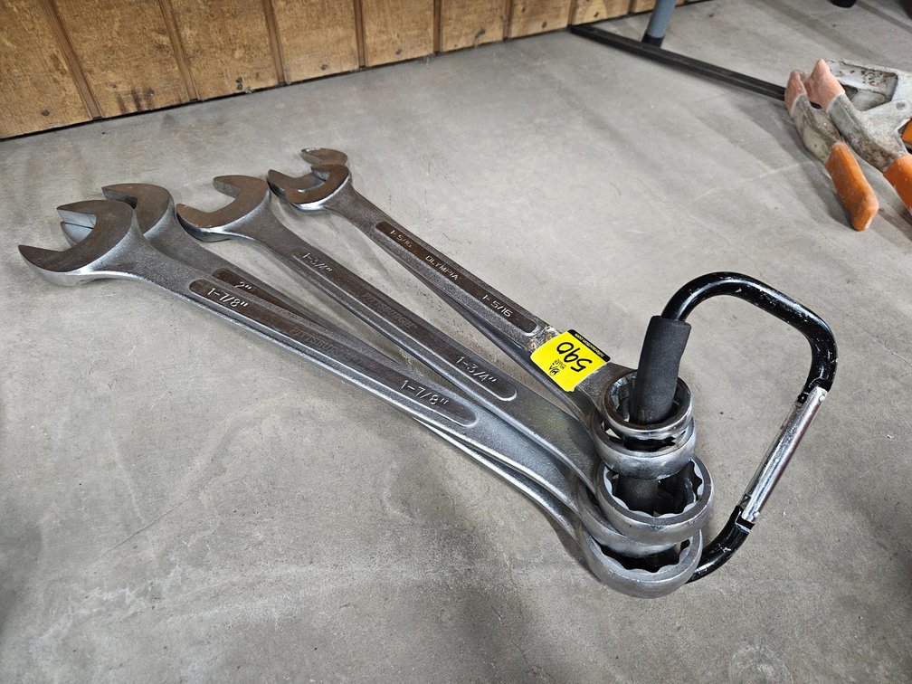 4 Pittsburg & 1 Olympia Standard Wrenches