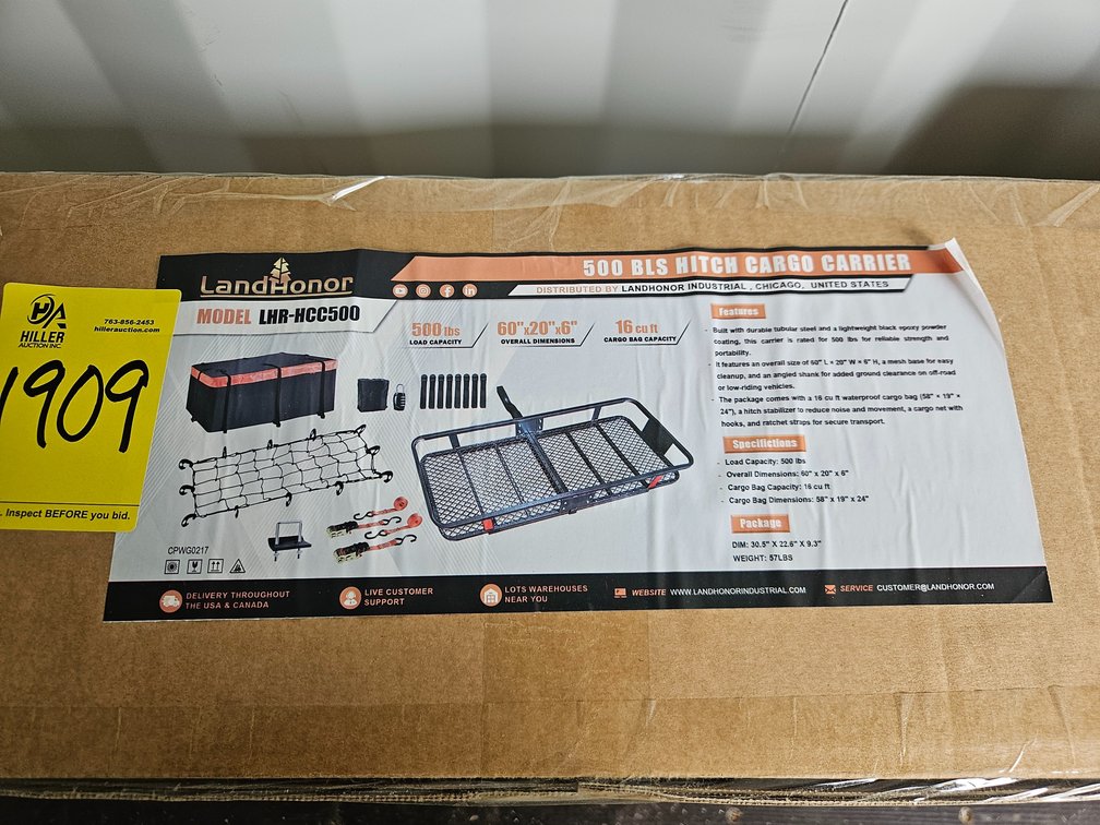 500 Lbs. Hitch Cargo Carrier