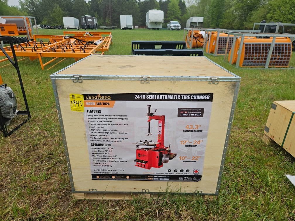 24" Semi Automatic Tire Changer