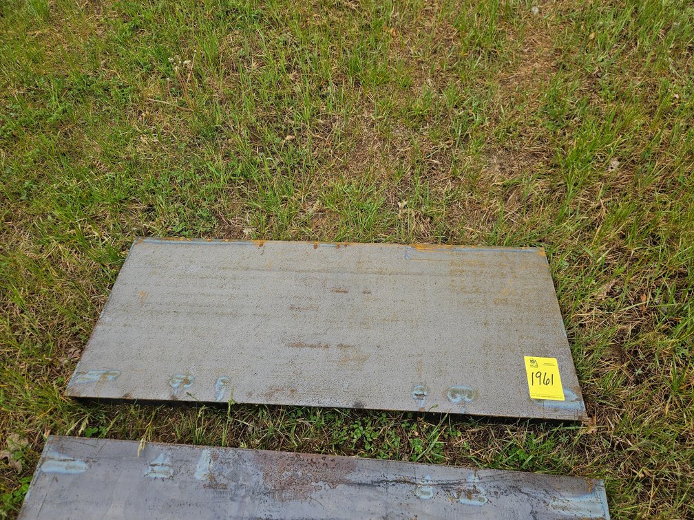 Skid Loader Mount Tool Plate