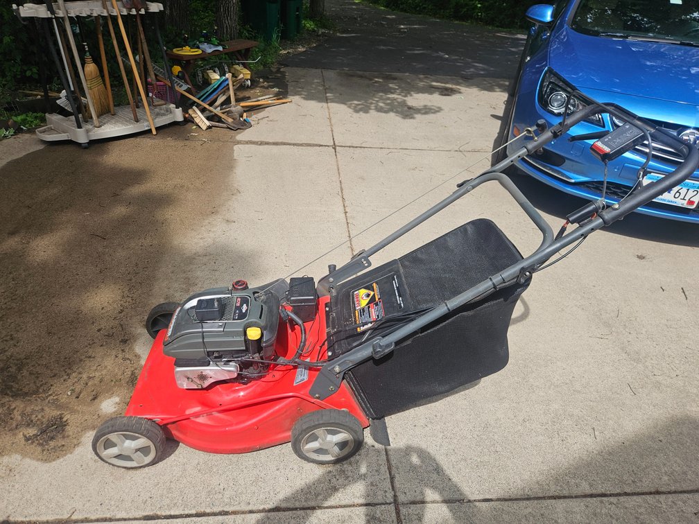 Snapper self propelled push mower
