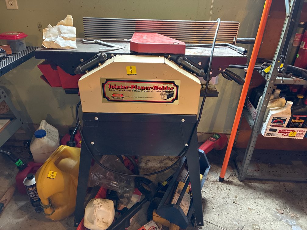 Foley Bellsaw 684 jointer-planner-molder