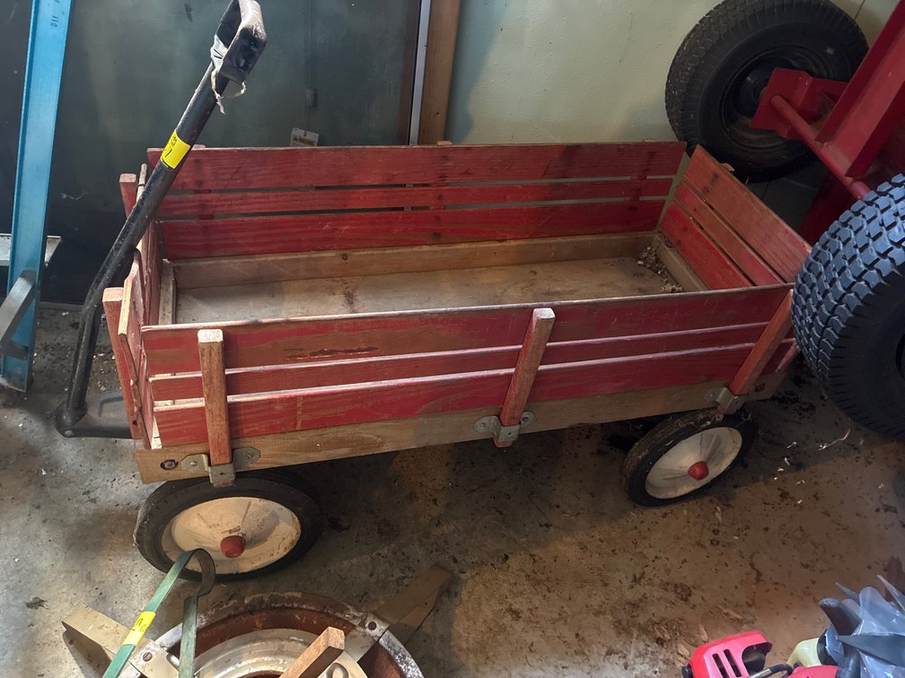 Wooden wagon