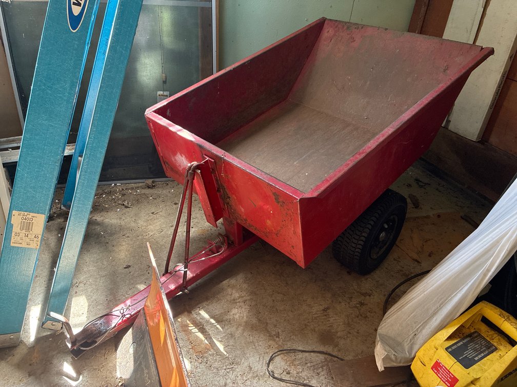 Steel yard cart