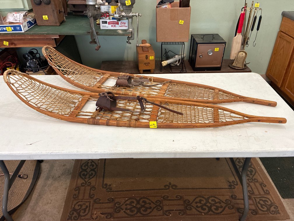 Snocraft wooden snow shoes