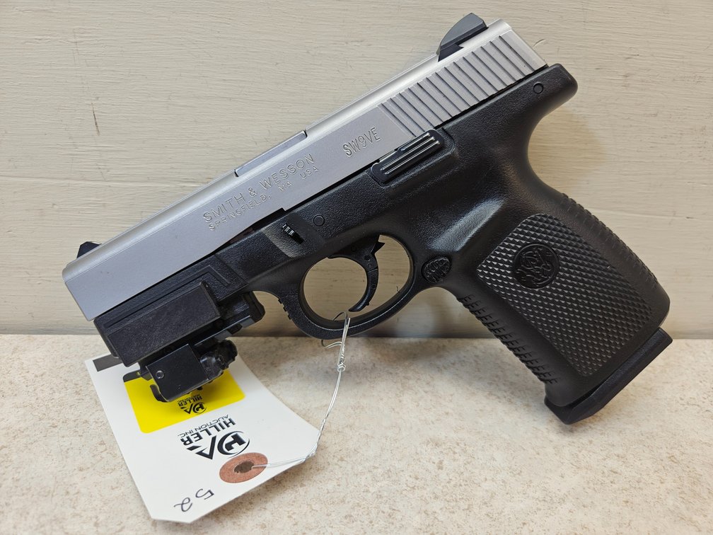 Smith & Wesson SN# SW9VE 9mm Permit Required!