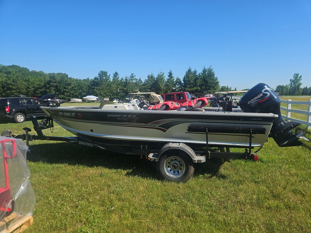 2000 Aluma Craft Tour Pro 175 Hull # ACBX4461A000, Spartan Trailer