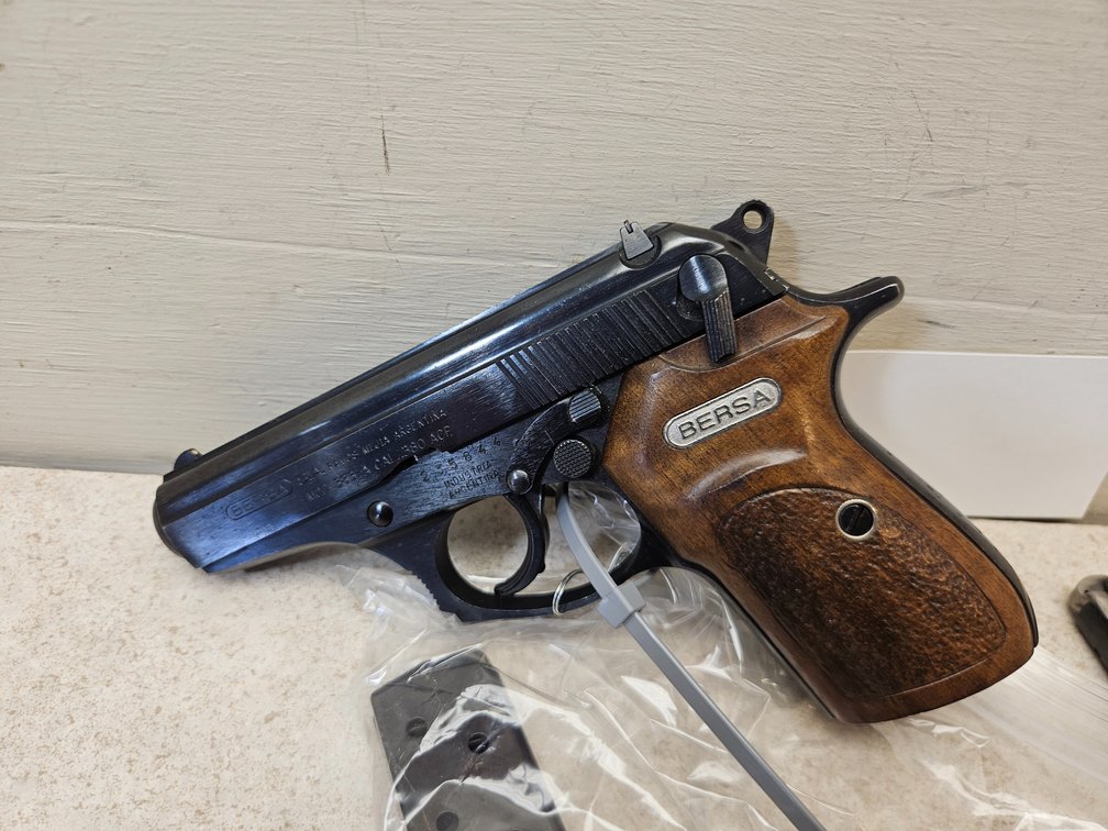 Bersa 383-A SN# 235844 .380 Acp Permit Required!
