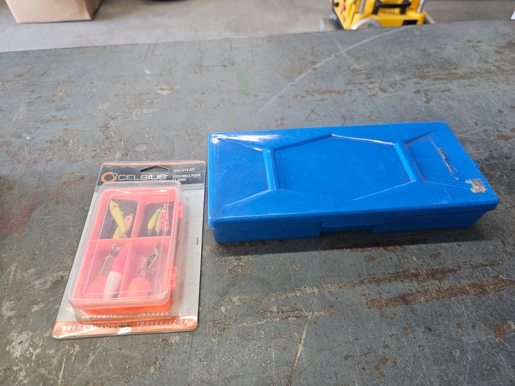 Assorted tackle and organizers