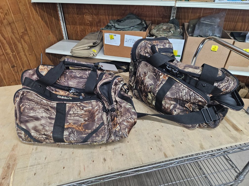 2 Guide Series duffle bags