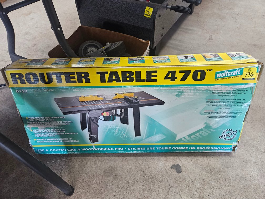 Router table 470