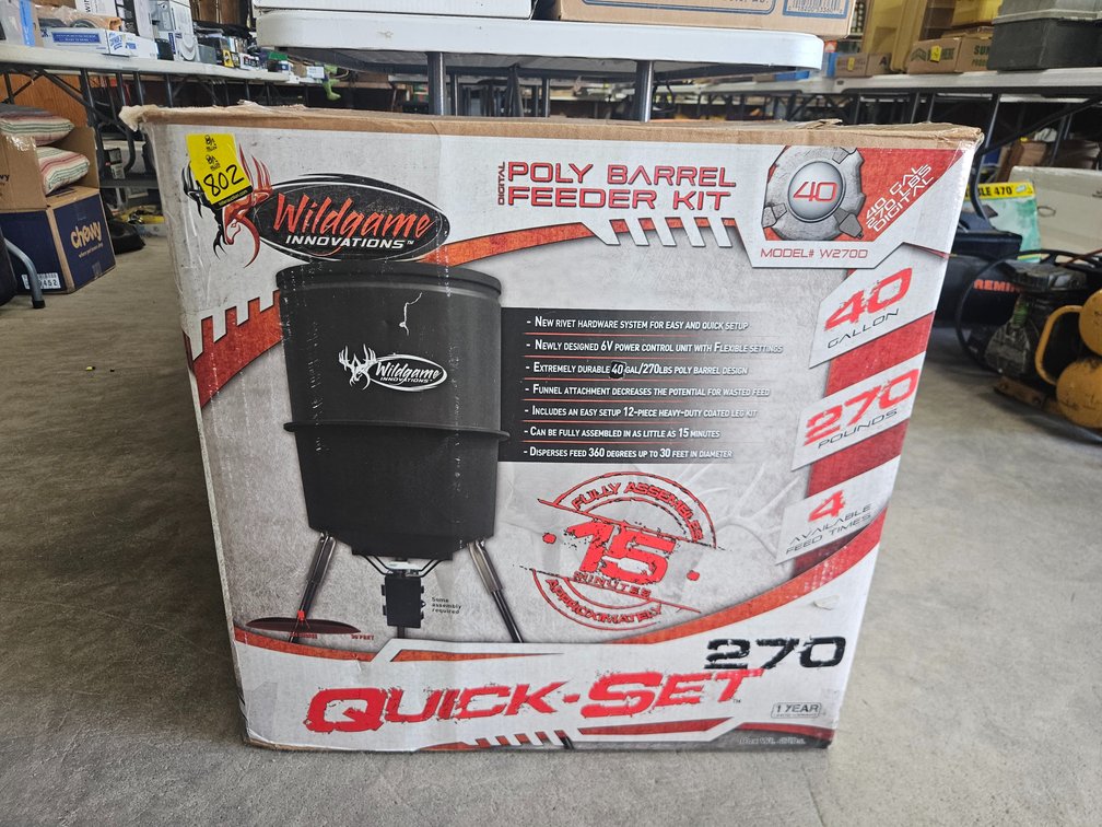 Digital poly barrel feeder kit