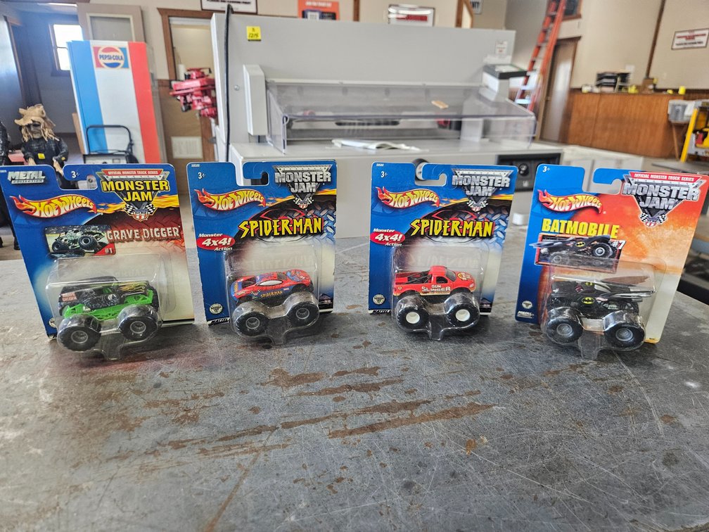 Hot Wheel monster trucks