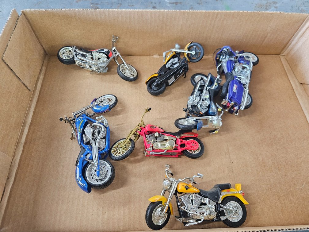 7 Diecast motorcycle