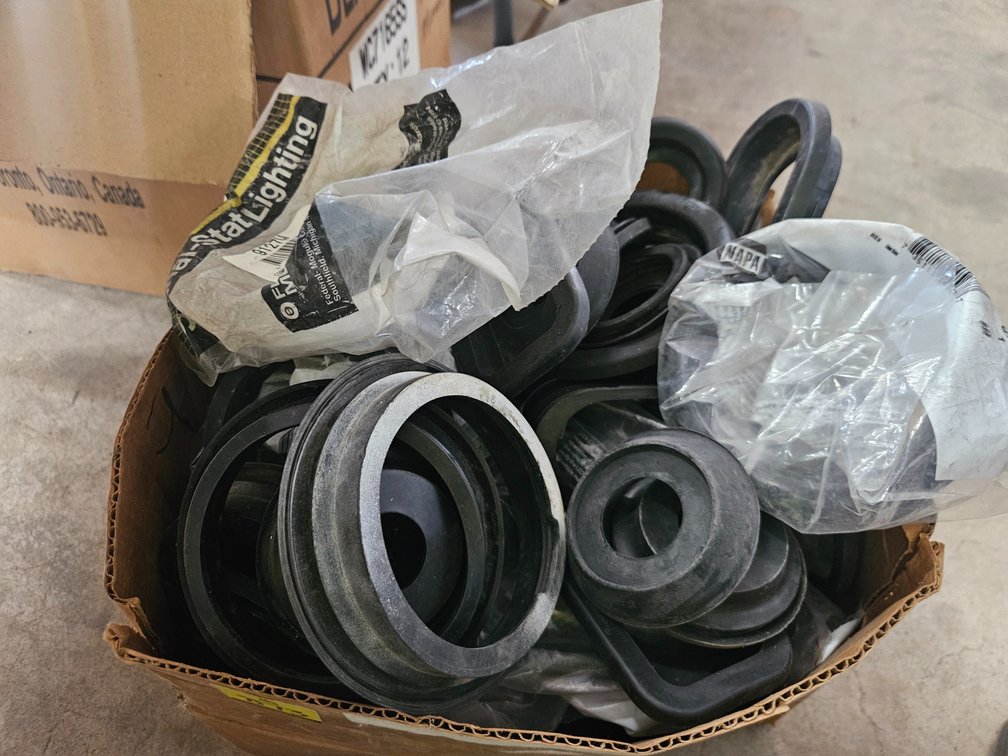 Assorted Rubber Light Mounts