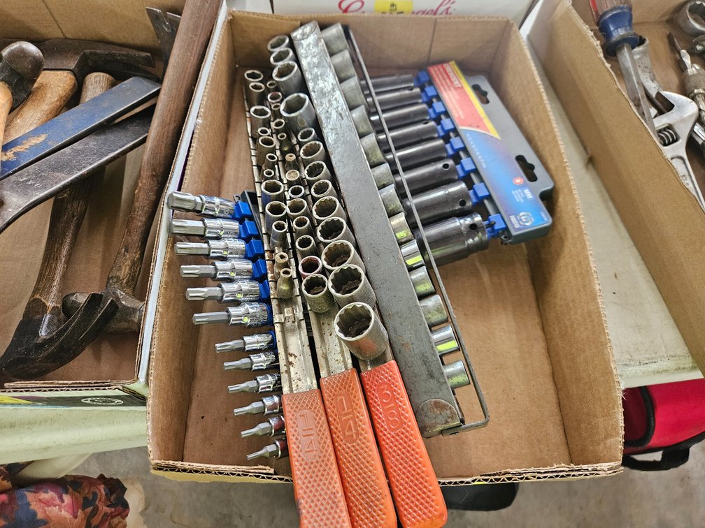Cresent Torx bit Set & Deep Impact Set & Assorted Sockets