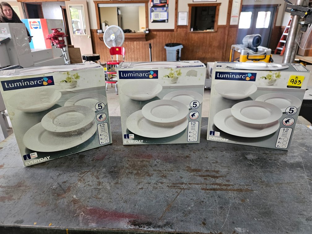3 12 Piece Dish Sets