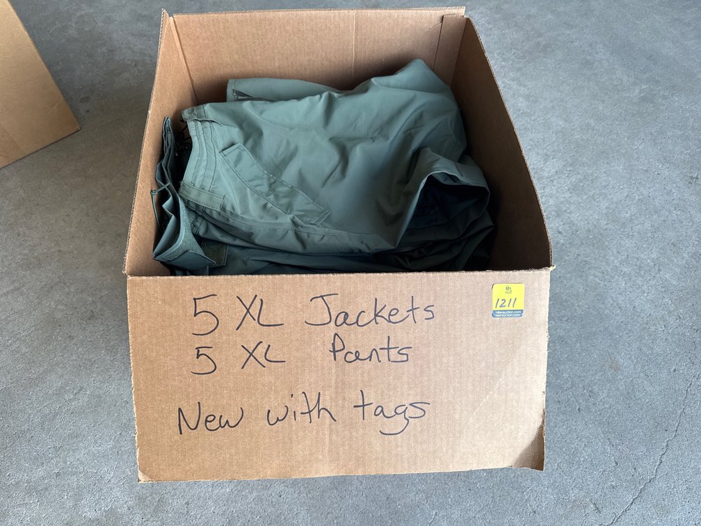 5 Rain Jackets, 5 Rain Pants
