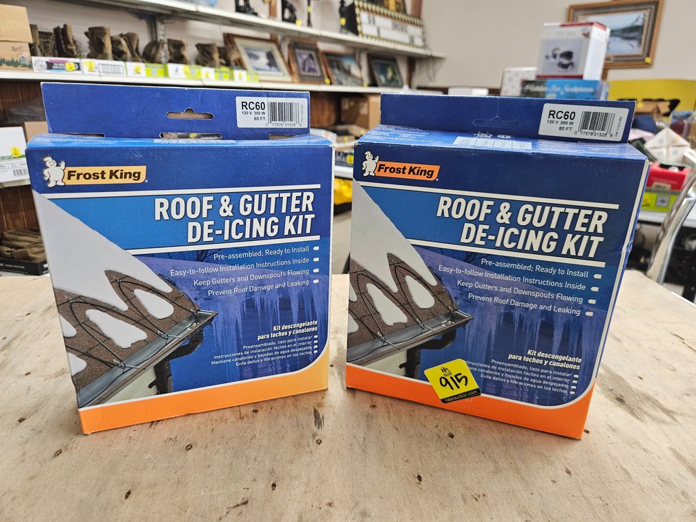 2 Boxes Of Roof & Gutter De- Icing Kit