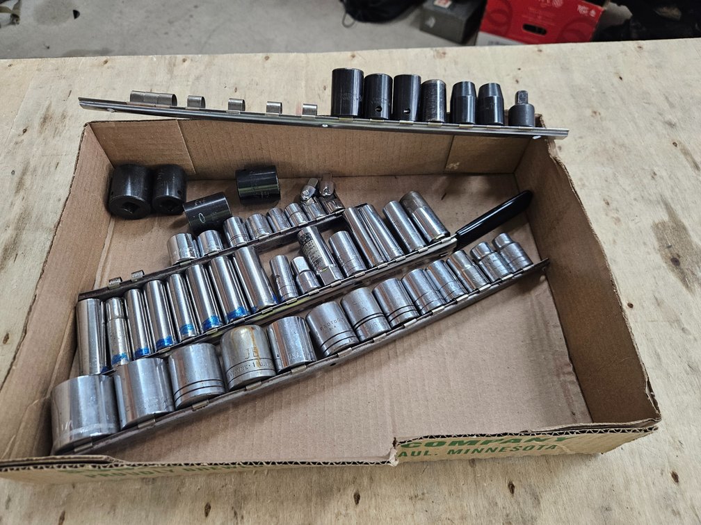 Assorted Sockets With Holders