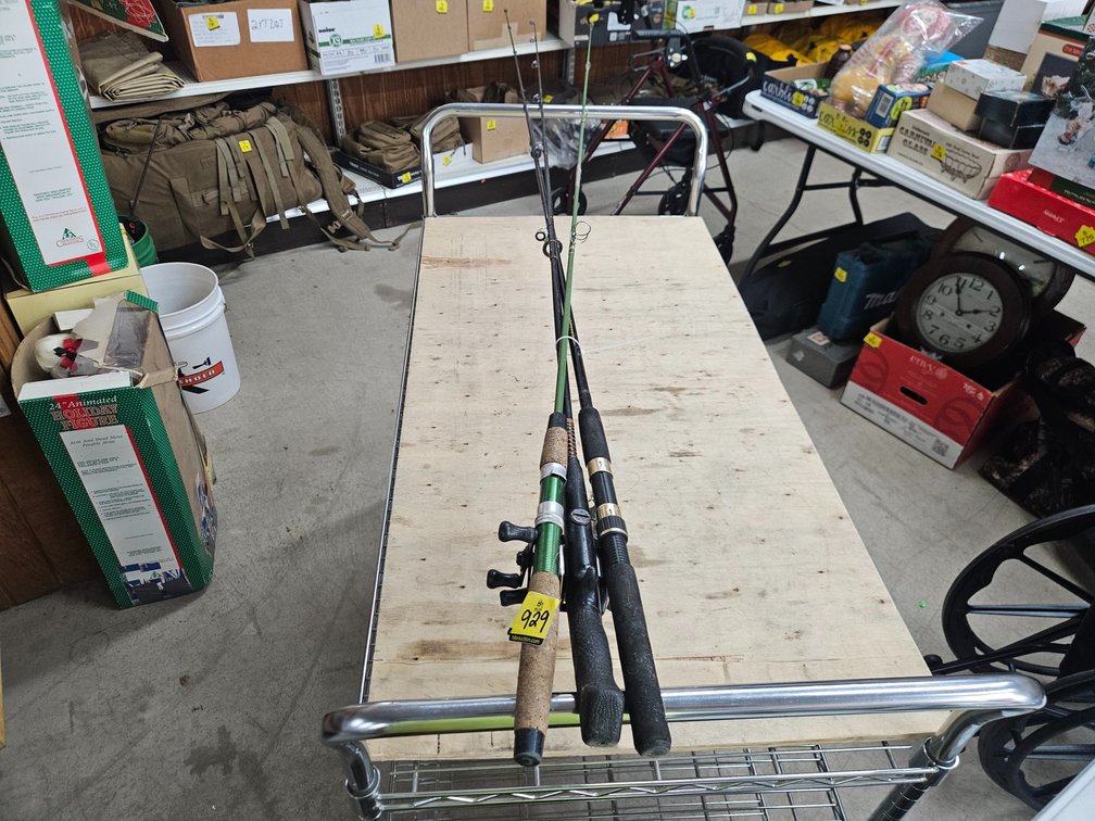 3 Rods 2 Reels