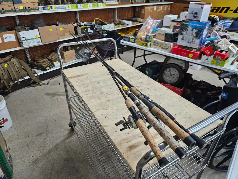 2 Rods & 2 Rods And Reels