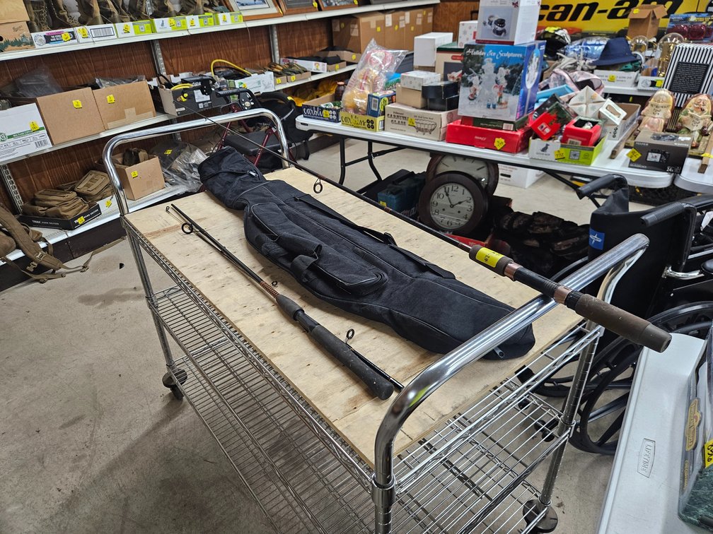 1 Collapsible Ugly Stick In Bag & Additional Rod