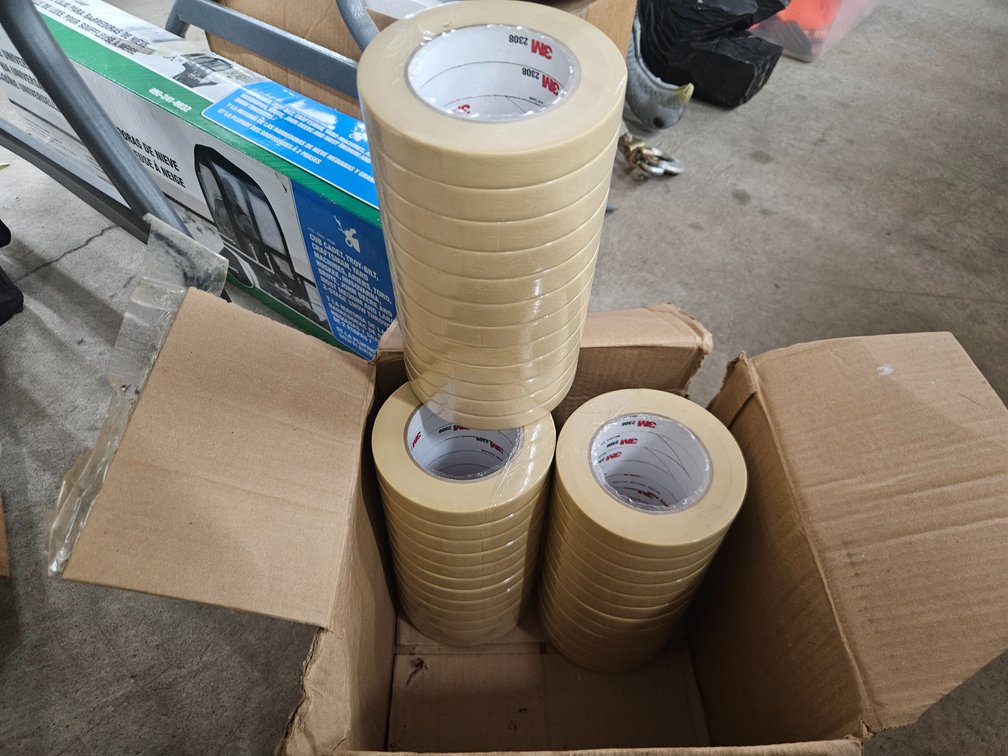36 Rolls 3M Masking Tape