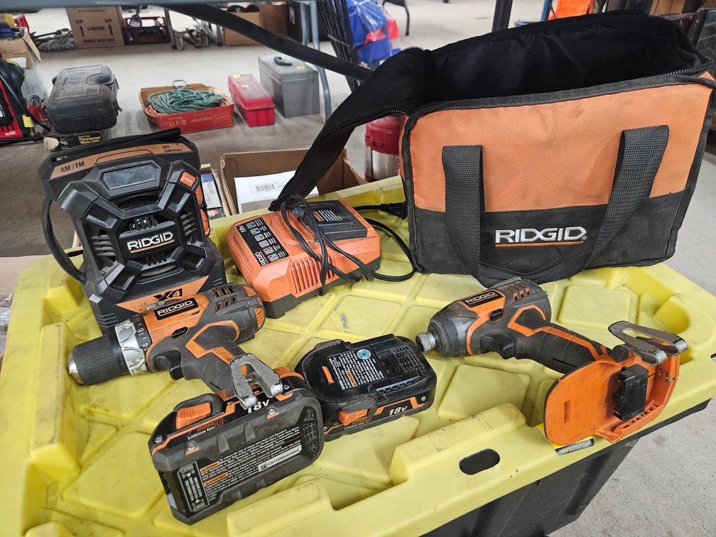 Ridgid Impact, Drill/Driver, Speaker