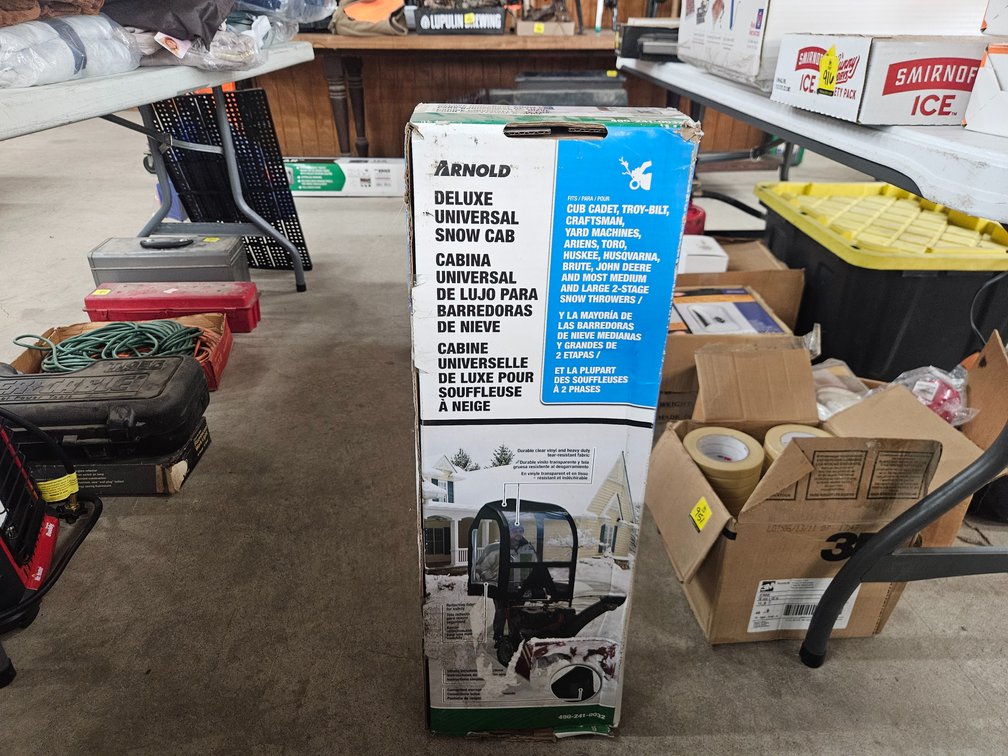 Universal Snow cab for Snowblower
