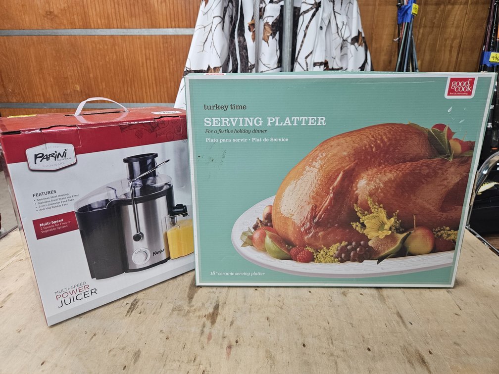 Parini Power Juicer & Serving Platter