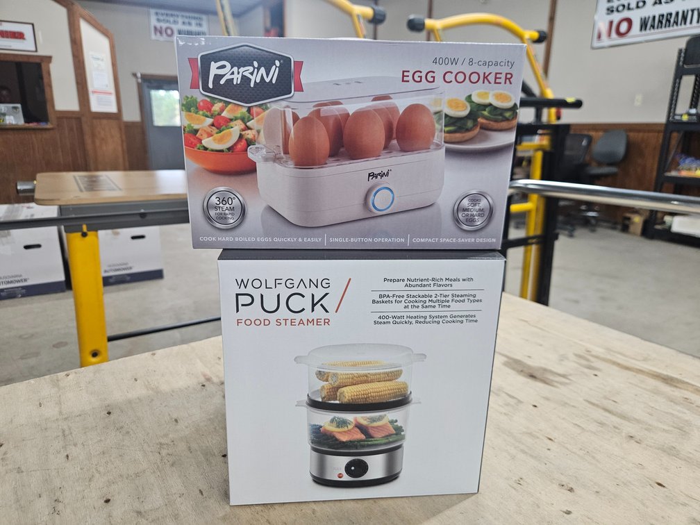 Wolfgang Puck Food Steamer & 8 Egg Cooker