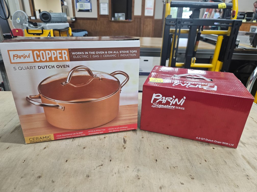 Copper Dutch Oven & Dutch Oven With Lid