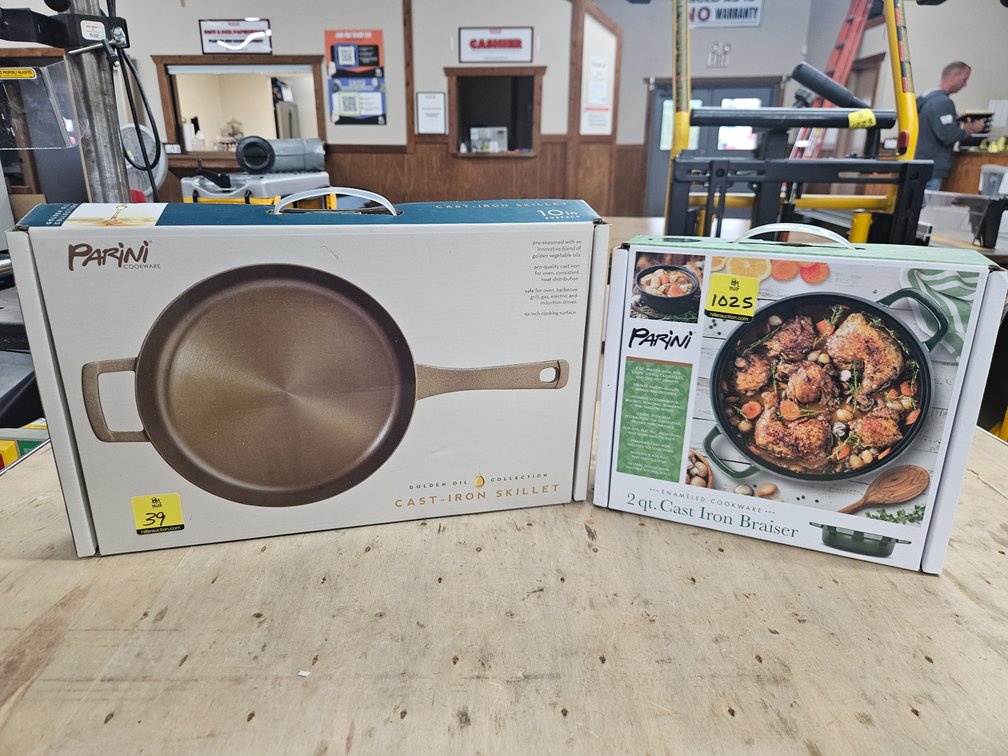 Cast Iron Skillet & Braiser