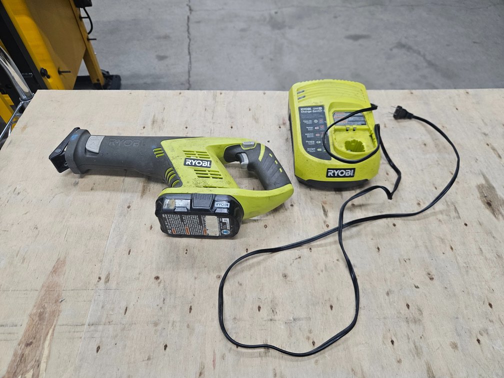 Ryobi reciprocating saw