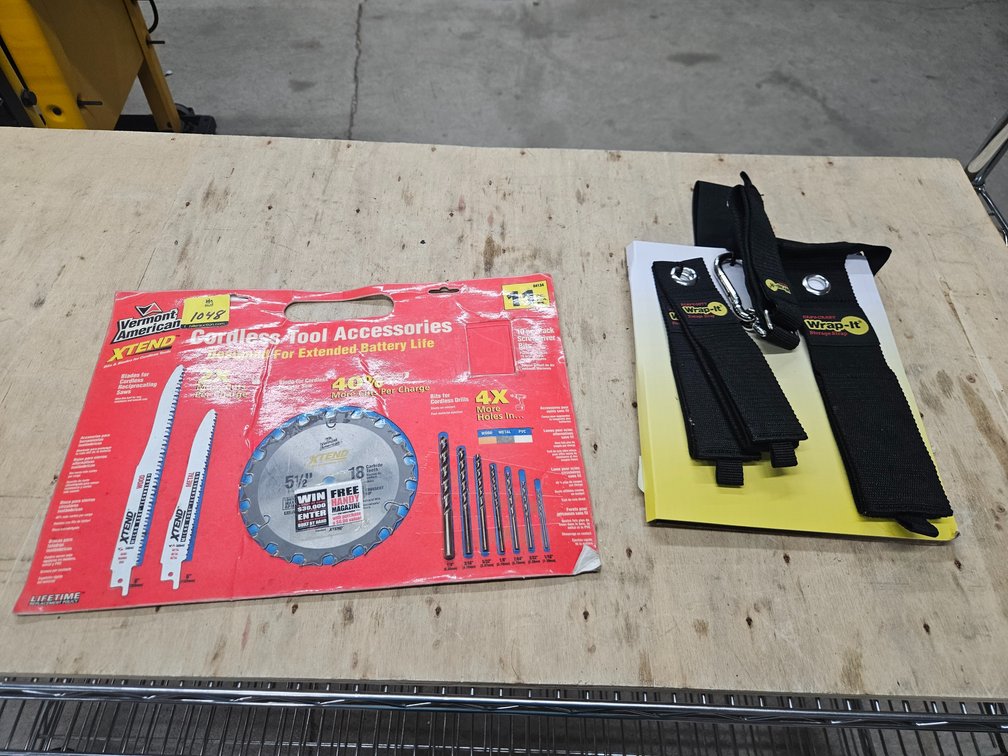 Cordless Tool Accessories & Storage Straps