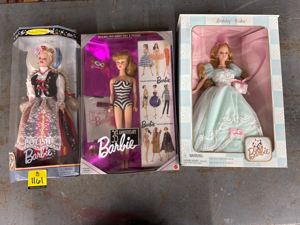 35th Anniversary, Polish, Birthday Wishes Barbies
