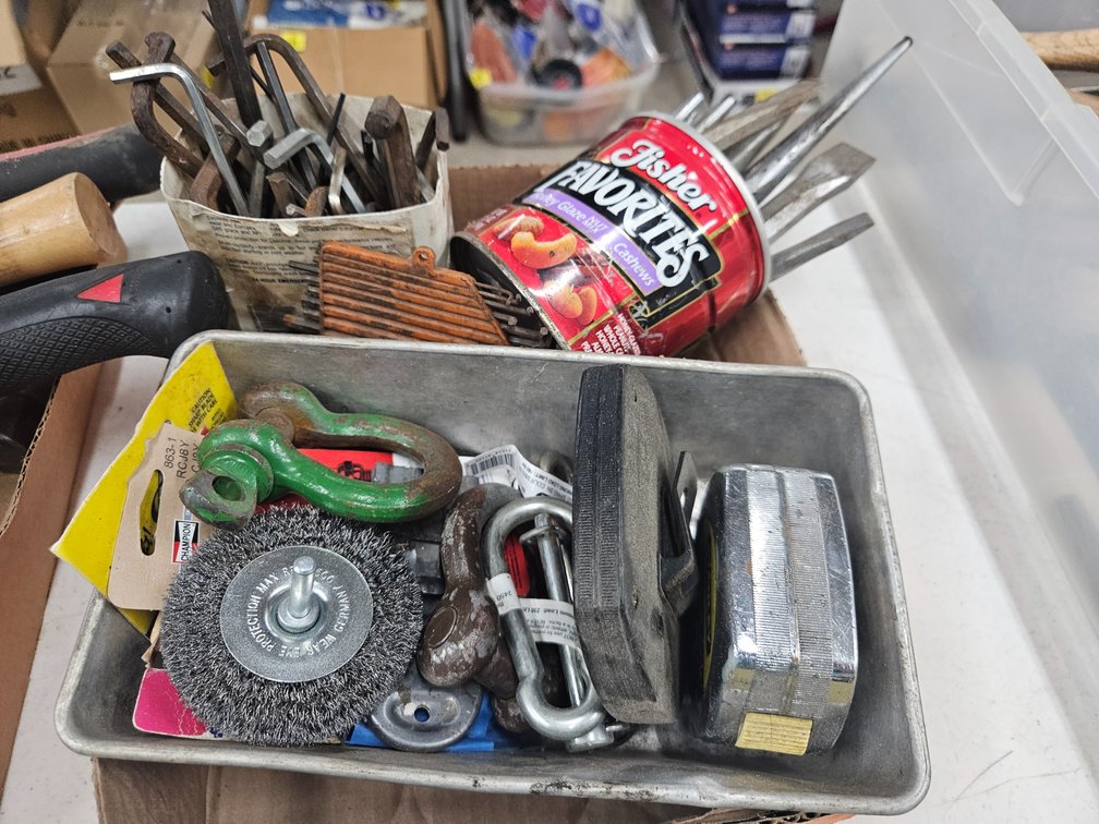 Chisels, Punches, Allen Wrenches & Misc