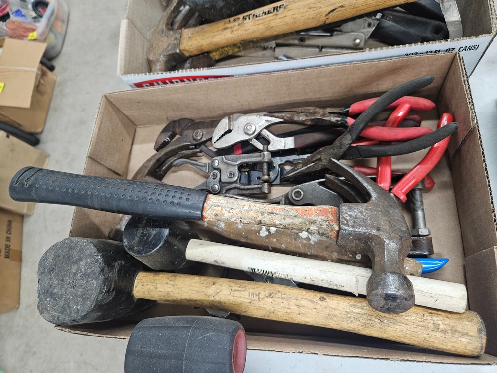 Assorted Hammers & Wrenches