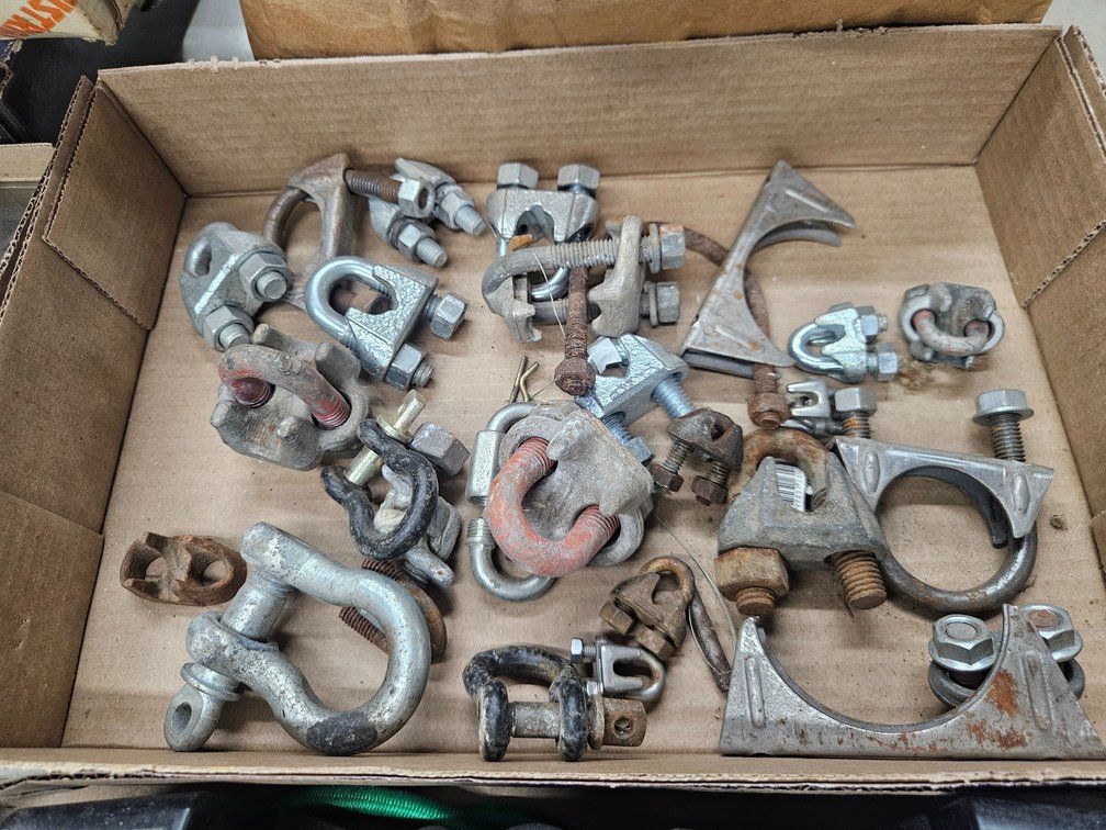 Assorted Cable Tie Downs & Clevises