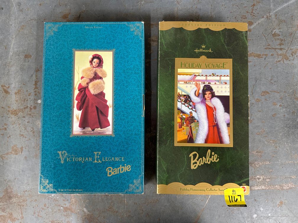 Holiday Voyage, Victorian Elegance Barbies
