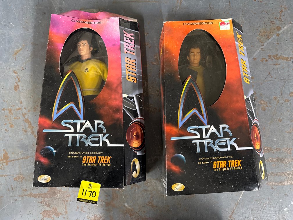 Star Trek Chekov, Captain Pike Dolls